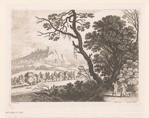 Wenus i Adonis autorstwa Nicolas Perelle