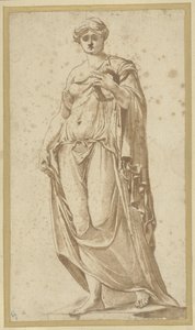 Flora Farnese widziana z przodu autorstwa Nicolas Poussin (possibly)