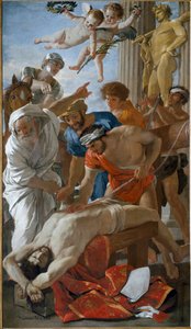 Męczeństwo świętego Erazma autorstwa Nicolas Poussin