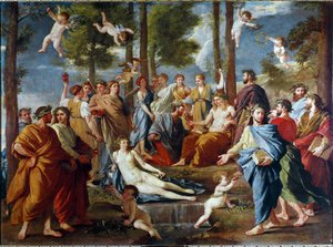 Parnas autorstwa Nicolas Poussin