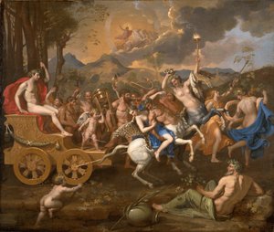 Triumf Bachusa autorstwa Nicolas Poussin