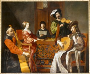 Le Concert - Koncert ... autorstwa Nicolas Tournier
