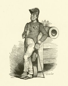 Emeryt (grafika) autorstwa Nicolas Toussaint (after) Charlet