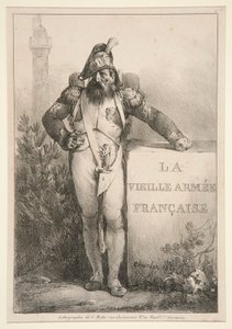 Frontyspis do serii La Vieille Armee Francaise autorstwa Nicolas Toussaint Charlet