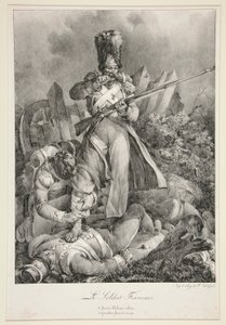 Francuski żołnierz autorstwa Nicolas Toussaint Charlet