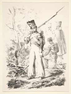 Recree a l autorstwa Nicolas Toussaint Charlet