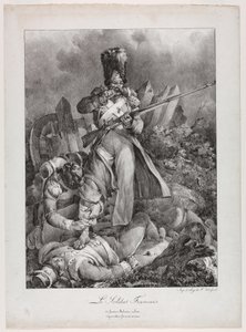 Francuski żołnierz autorstwa Nicolas Toussaint Charlet