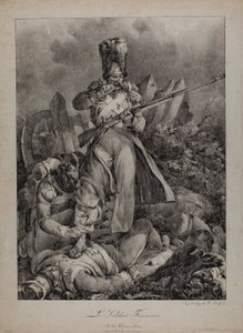 Francuski żołnierz autorstwa Nicolas Toussaint Charlet