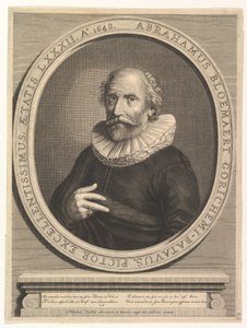 Portret Abrahama Bloemaerta, XVII wiek. autorstwa Nicolas Visscher