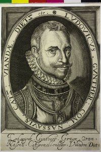 Hrabia Nassau-Dillenburg Lewis Guenther autorstwa Nicolas de Clerck
