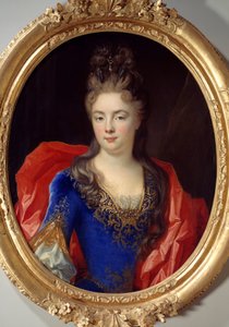 Portret Anny Genevieve autorstwa Levisa Ventadour, księżniczki Rohanu (ur. 1673) Obraz Nicolasa de Largilliere (1656-1746) autorstwa Nicolas de Largillière