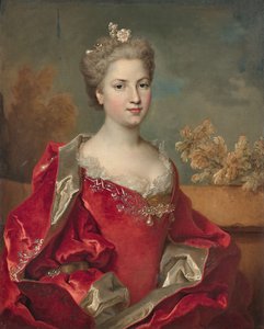 Portret Louise de Rohan księżnej Montbazon 1704-1780, 1725-1730.