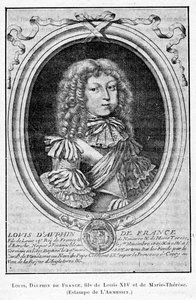 Cabanès, Edukacja książąt012 Ludwik, Delfin Francji, syn Ludwika XIV i Marii Teresy
