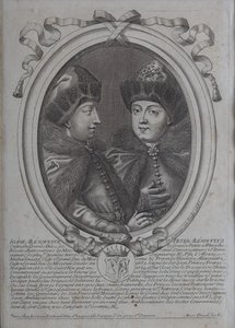 Carowie Iwan Aleksiejewicz i Piotr Aleksiejewicz z Rosji