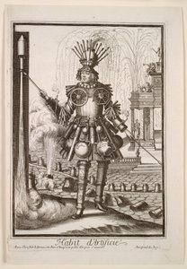 Kostiumy fantazyjne: Kostium twórcy fajerwerków 1690.