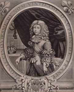 Ludwik francuski, Wielki Delfin, jako dziecko XVII wiek 1894