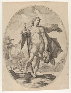 Dawid z Bohaterów i bohaterek Starego Testamentu, ca. 1597., ok. 1597. 1597. autorstwa Nicolaus Braeu
