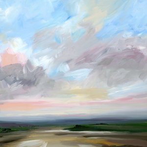 Krajobraz „Blush Sky” autorstwa Nicole Walsh