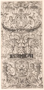 Ozdobny panel z napisem „Victoria Augusta”