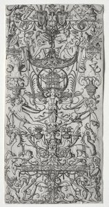 Panel ozdobny z klatką dla ptaków, ok. 1900 r. 1500-1512.