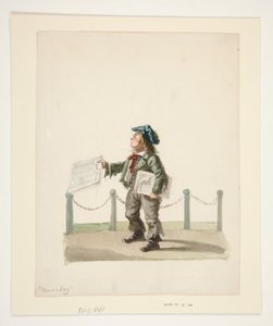 Gazeciarz autorstwa Nicolino Calyo