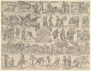Świat wywrócony do góry nogami Świat wywrócony do góry nogami, 1552-79. autorstwa Nicolo Nelli