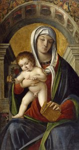 Tryptyk Panel z Madonną z Dzieciątkiem, 1490-1500