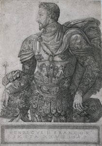 Henryk II, król Francji, w wieku 28