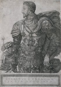 Henryk II, król Francji, w wieku 28 lat 1547.