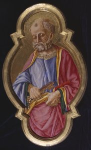 Święty Piotr, ok. 1480-85 autorstwa Nicolo di Maestro Antonio dAncona