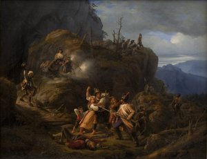 Scena wojny tyrolskiej w roku 1809