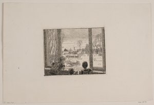 Dzieci przy oknie autorstwa Niels Skovgaard