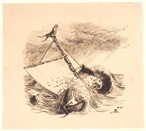 Morska podróż zwierząt autorstwa Niels Skovgaard