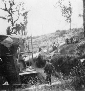Big Bertha, niemieckie działo, które ostrzeliwało Paryż, I wojna światowa, c1918