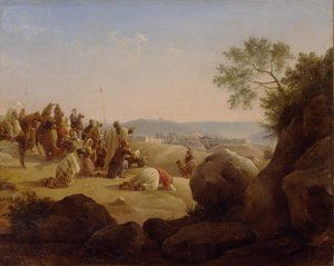 Pielgrzymi przed Jerozolimą, 1831