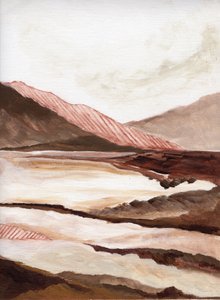 Terracotta Mountain Vista autorstwa Nikita Jariwala