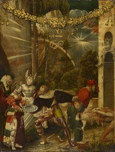 Ścięcie św. Jana Chrzciciela, ok. 1517 (olej na drewnie sosnowym) autorstwa Niklaus Manuel