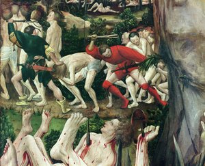 Szczegóły panelu „Męczeństwo dziesięciu tysięcy” z 197672 r