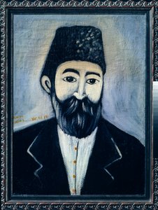 Autoportret autorstwa Niko Pirosmani
