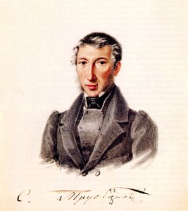 Portret księcia dekabrysty Siergieja Pietrowicza Trubetskoya 1790-1860, 1839