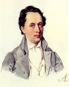 Portret Leopolda Niemirowskiego 1810-1883, 1843 autorstwa Nikolai Alexandrovich Bestuzhev