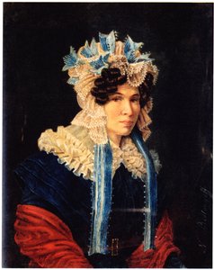 Portret Lubowa Iwanowny Stiepowej 1783-1858, 1927 autorstwa Nikolai Alexandrovich Bestuzhev