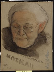 Portret Clary Zetkin (z domu Eisneer autorstwa Nikolai Andreevich Andreev