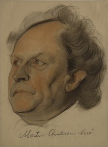 Portret Martina Andersena Nexø 1869-1954, 1922