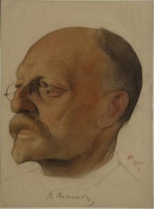 Portret Vicente Vikentievich Vereshaev 1867-1945, 1923
