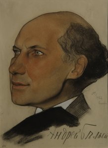 Portret poety Andrieja Biela 1880-1934, 1922