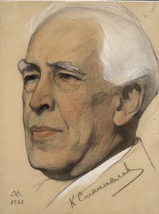 Portret pułkownika Konstantina S. Stanisławskiego 1863-1938, 1921