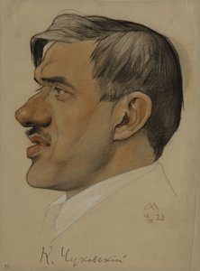 Portret autora Korney I. Chukovsky 1882-1969, 1923