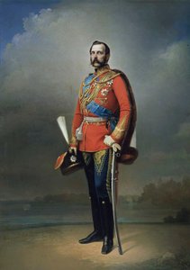 Portret cesarza Aleksandra II, 1818-1881, 1873. autorstwa Nikolai Andreevich Lavrov