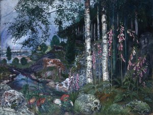 Naparstnice autorstwa Nikolai Astrup